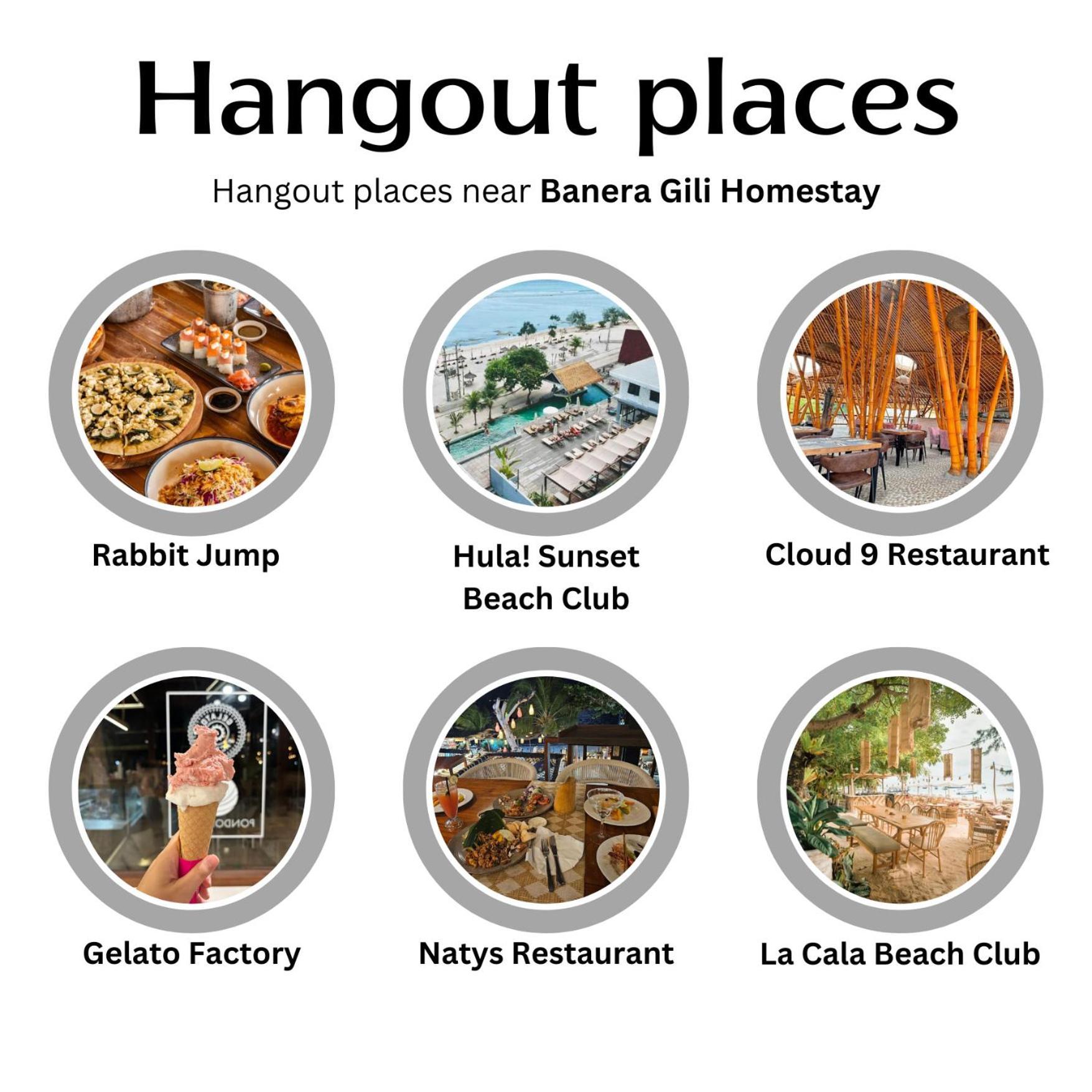 Banera Gili Homestay Gili Trawangan Exterior foto